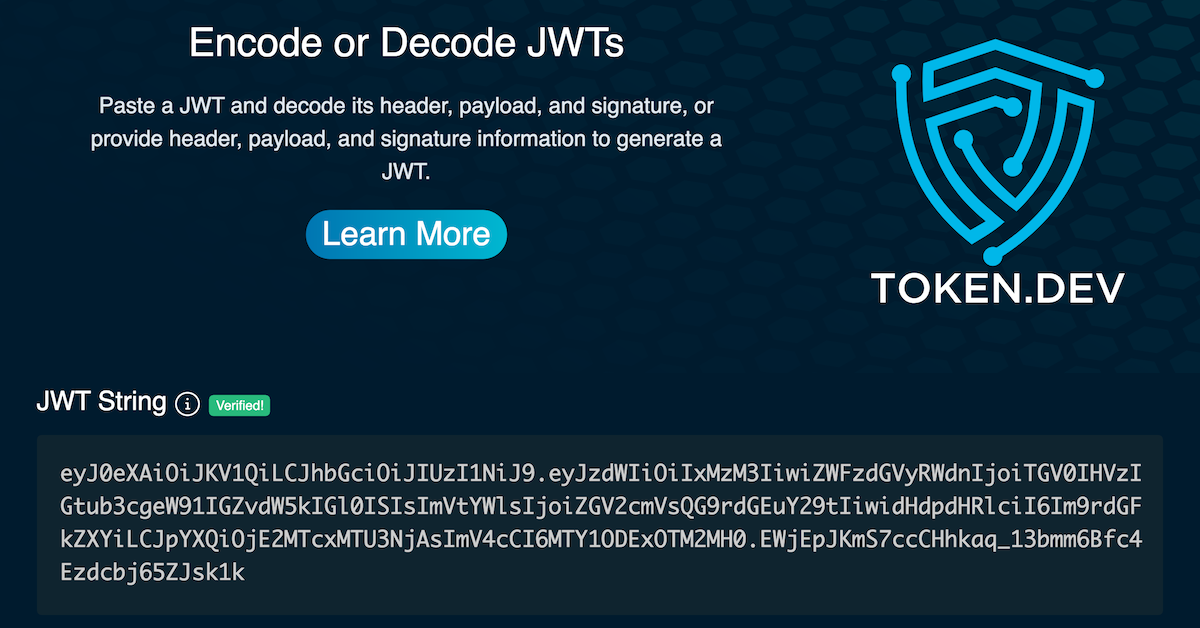 decode jwt hs256 token